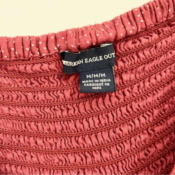 American Eagle Red Polka Dot Romper - Picture 3 of 7